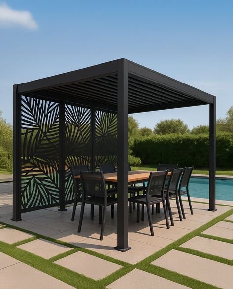 Stainless Steel Pergolas, reference design 002